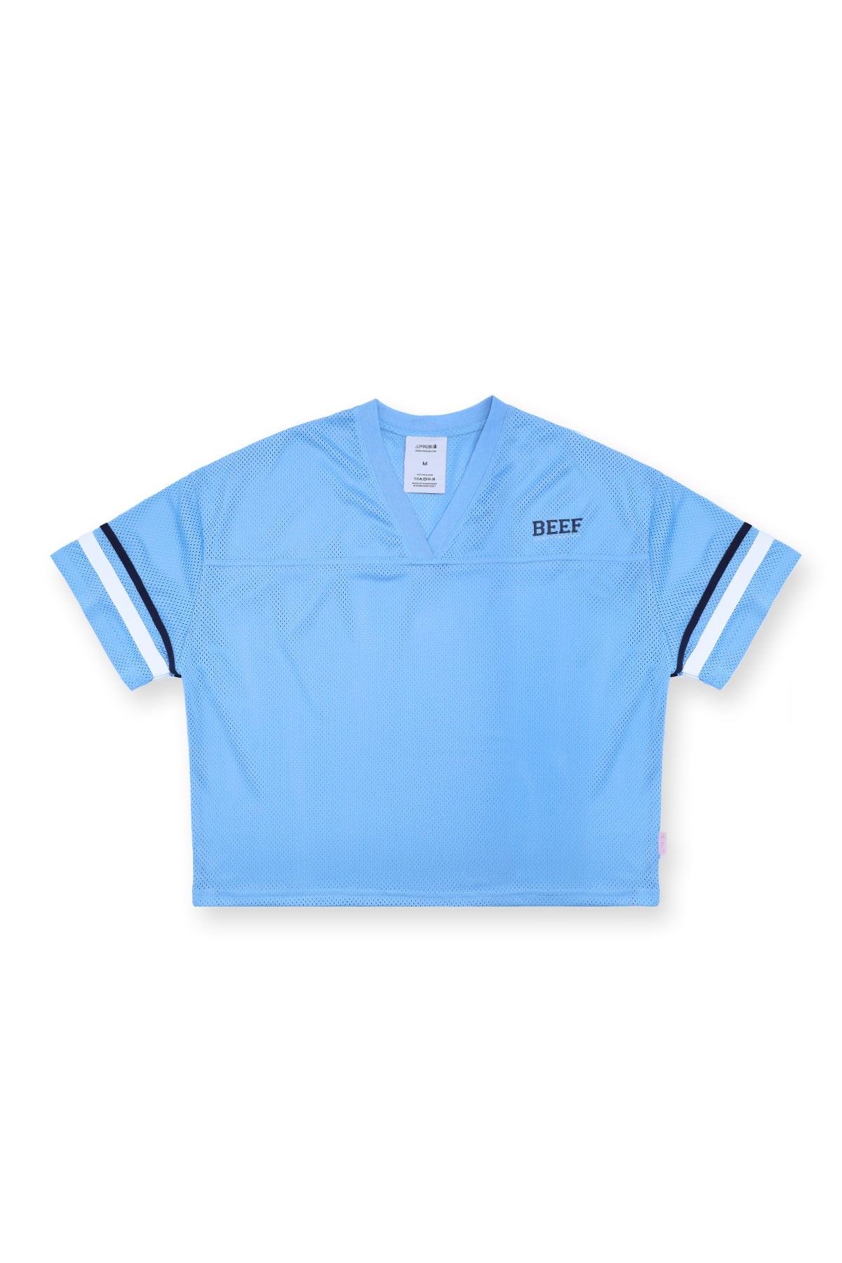 JJ Malibu Men's JJ Varsity V-Neck Jersey - Sky Blue