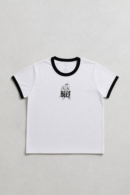 JJ Malibu Men's Vintage Ringer Tee - Beefcake