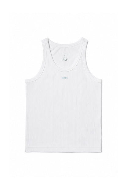 JJ Malibu Men's Slim Rib Knit Tank Top - Icy