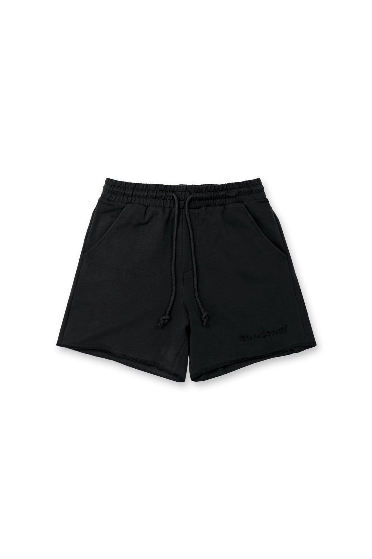 Jed North Men's Motion 5'' Varsity Sweat Shorts - Black
