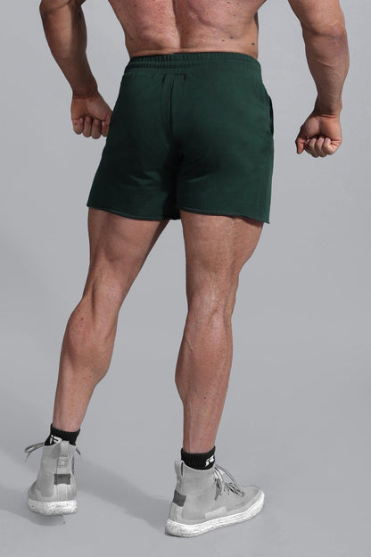 Jed North Men's Motion 5'' Varsity Sweat Shorts - Dark Green