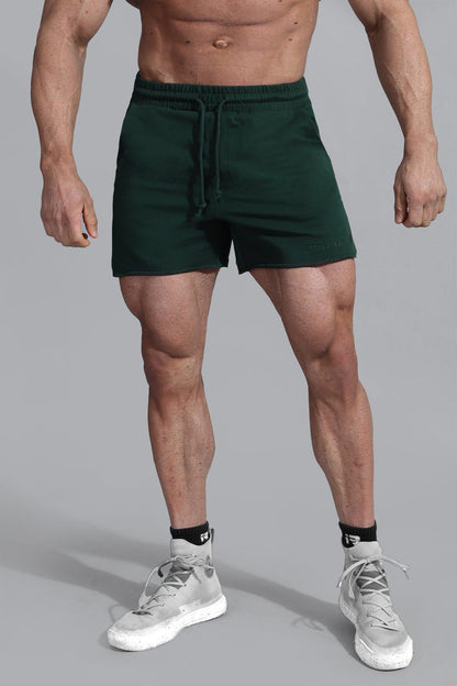Jed North Men's Motion 5'' Varsity Sweat Shorts - Dark Green