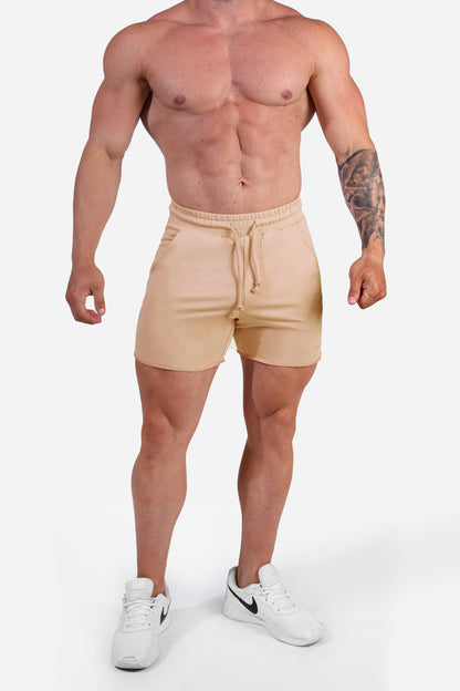 Jed North Men's Motion 5'' Varsity Sweat Shorts - Khaki