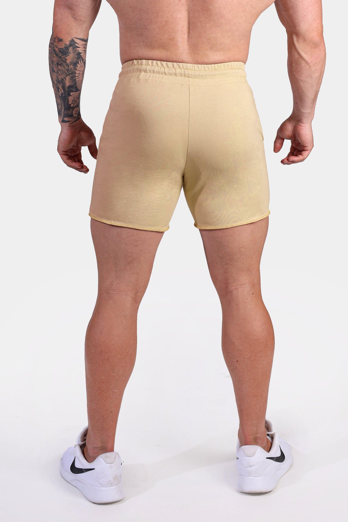 Jed North Men's Motion 5'' Varsity Sweat Shorts - Khaki