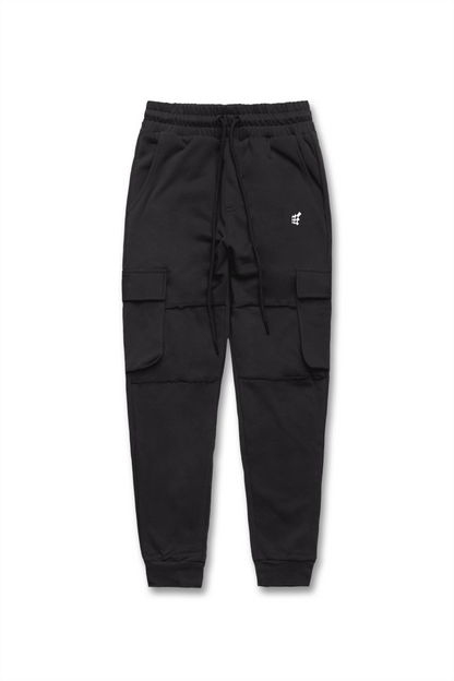 Jed North Men's Renegade Cargo Joggers - Black