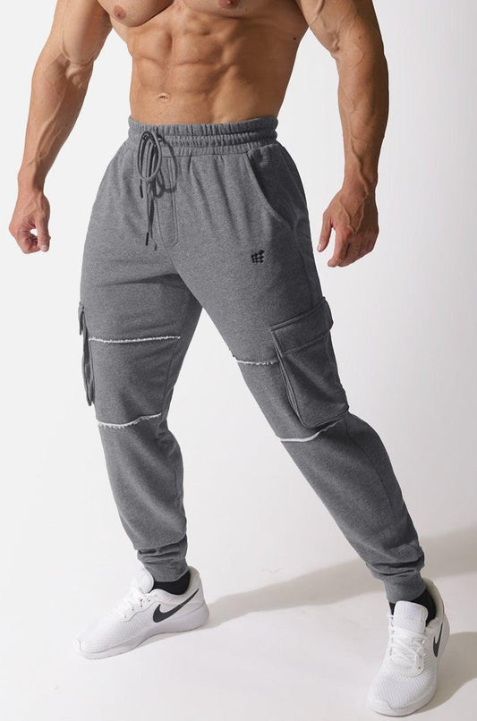 Jed North Men's Renegade Cargo Joggers - Gray