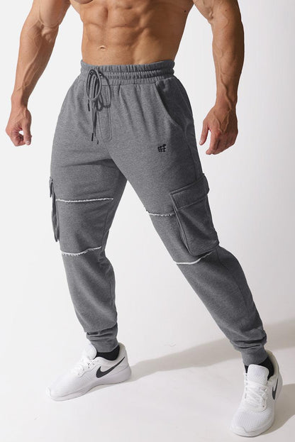 Jed North Men's Renegade Cargo Joggers - Gray