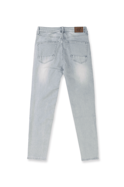 Jed North Men's Men's Premium Fitted Stretchy Jeans - Faded Light Blue