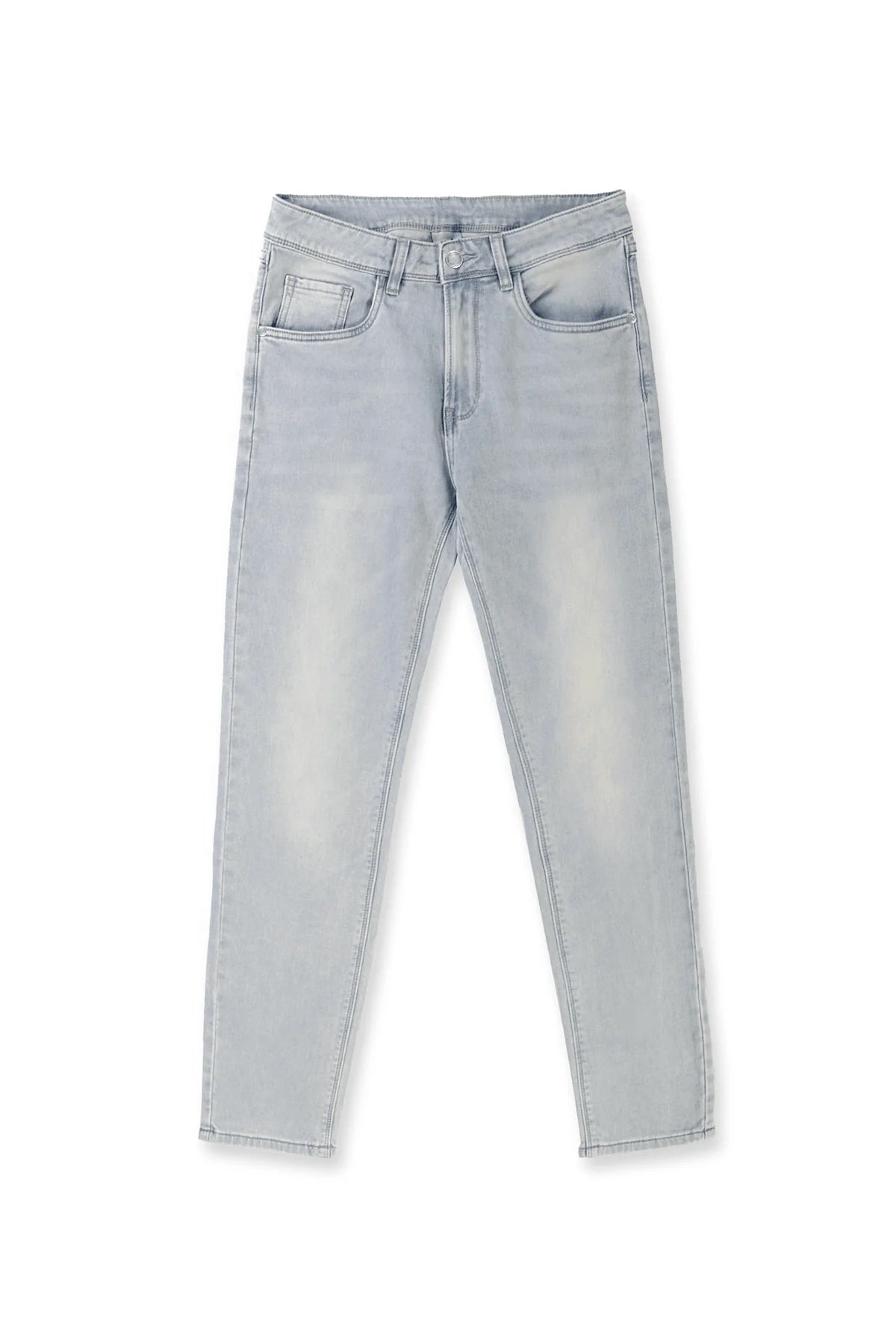 Jed North Men's Men's Premium Fitted Stretchy Jeans - Faded Light Blue