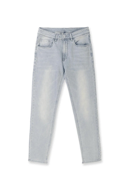 Jed North Men's Men's Premium Fitted Stretchy Jeans - Faded Light Blue