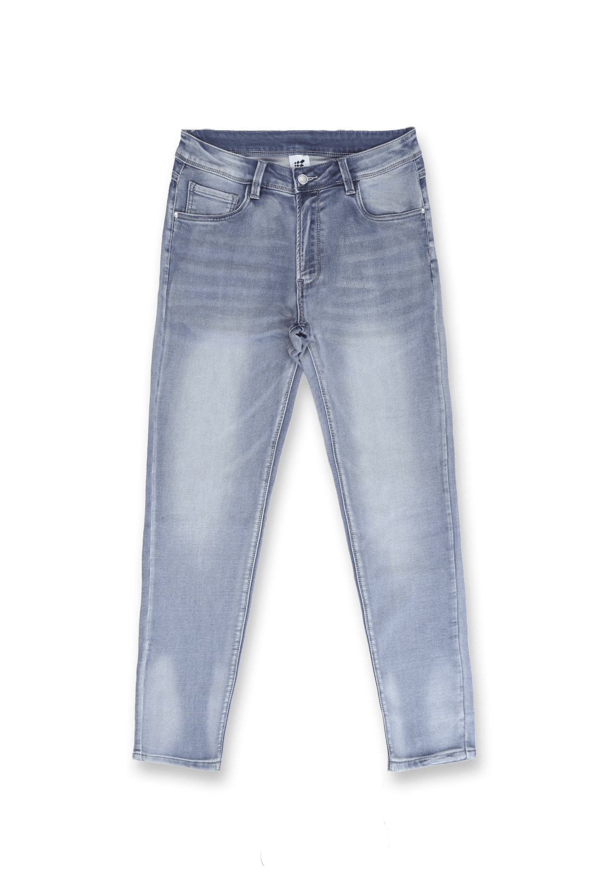 Jed North Men's Men's Premium Fitted Stretchy Jeans - Faded Blue