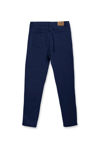 Jed North Men's Men's Fitted Stretchy Pants - Navy
