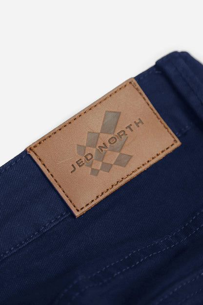 Jed North Men's Men's Fitted Stretchy Pants - Navy