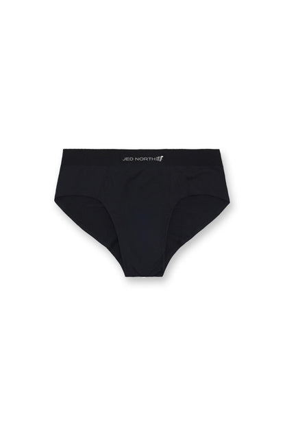 Jed North Men's Men's Athletic Seamless Briefs 2-Pack - Black & Navy