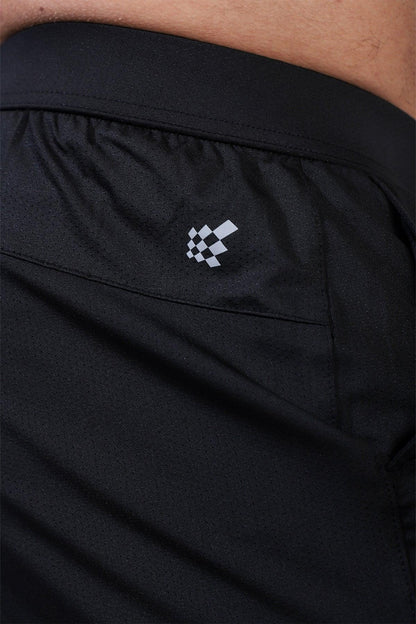 Jed North Men's Performance Air-Tech Athletic Shorts - Black