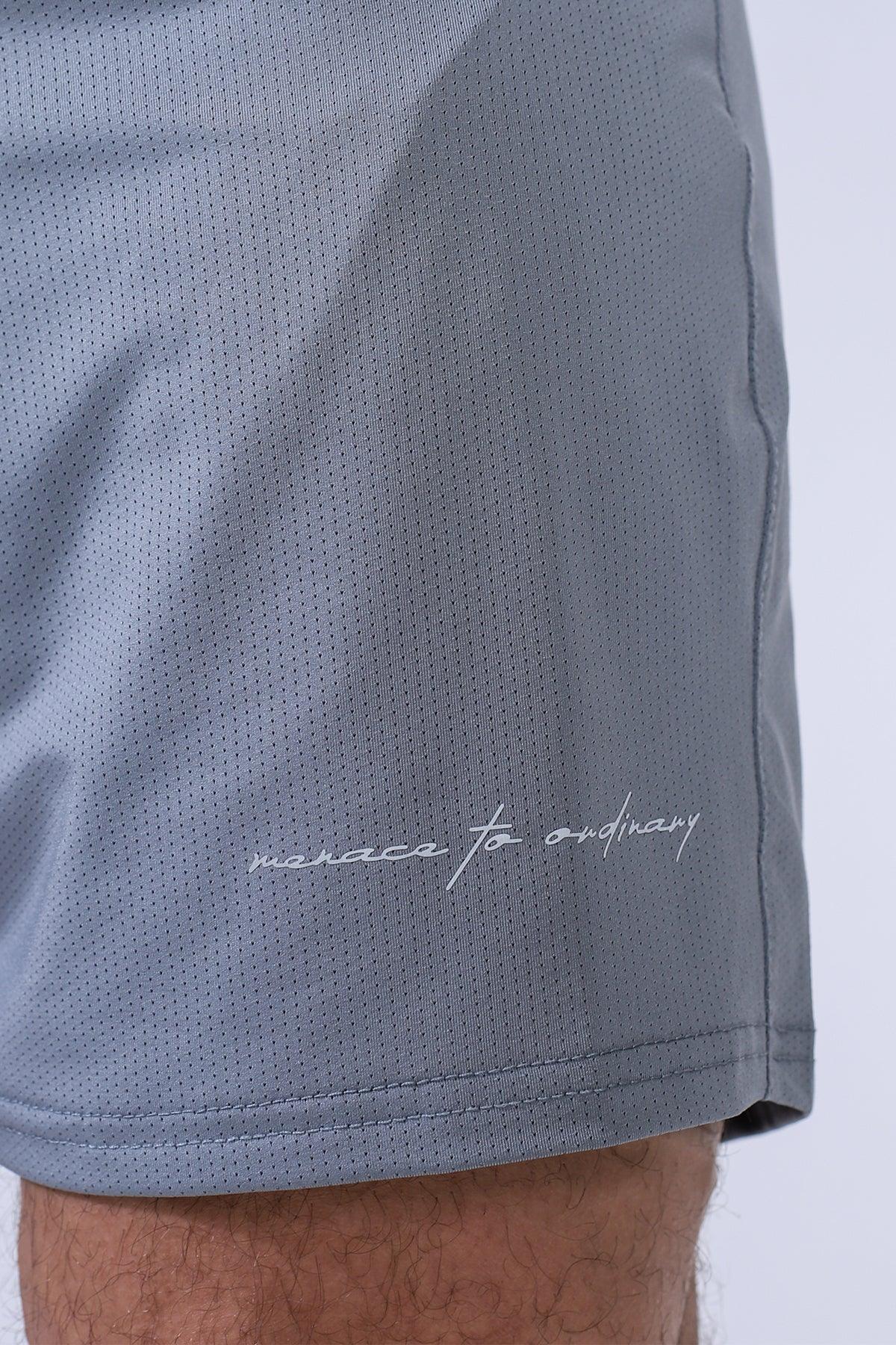 Jed North Men's Performance Air-Tech Athletic Shorts - Gray
