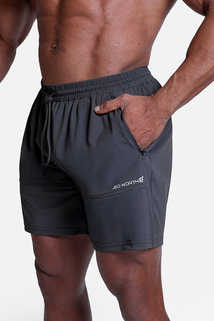 Jed North Men's Fortis Men's Athletic Shorts - Black