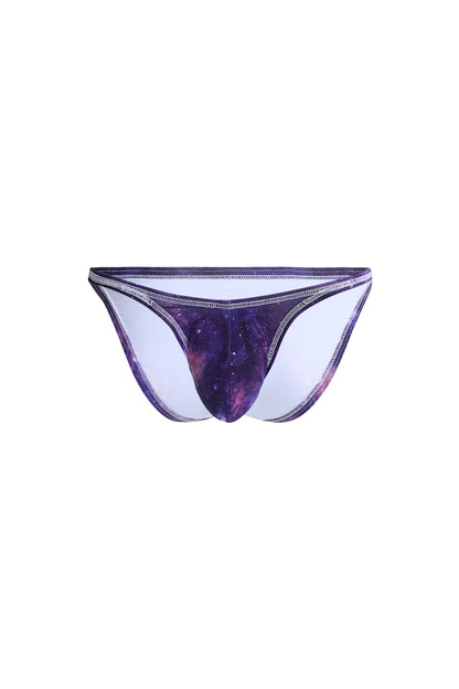 Jed North Men's Men's Bodybuilding Posing Trunks - Galaxy