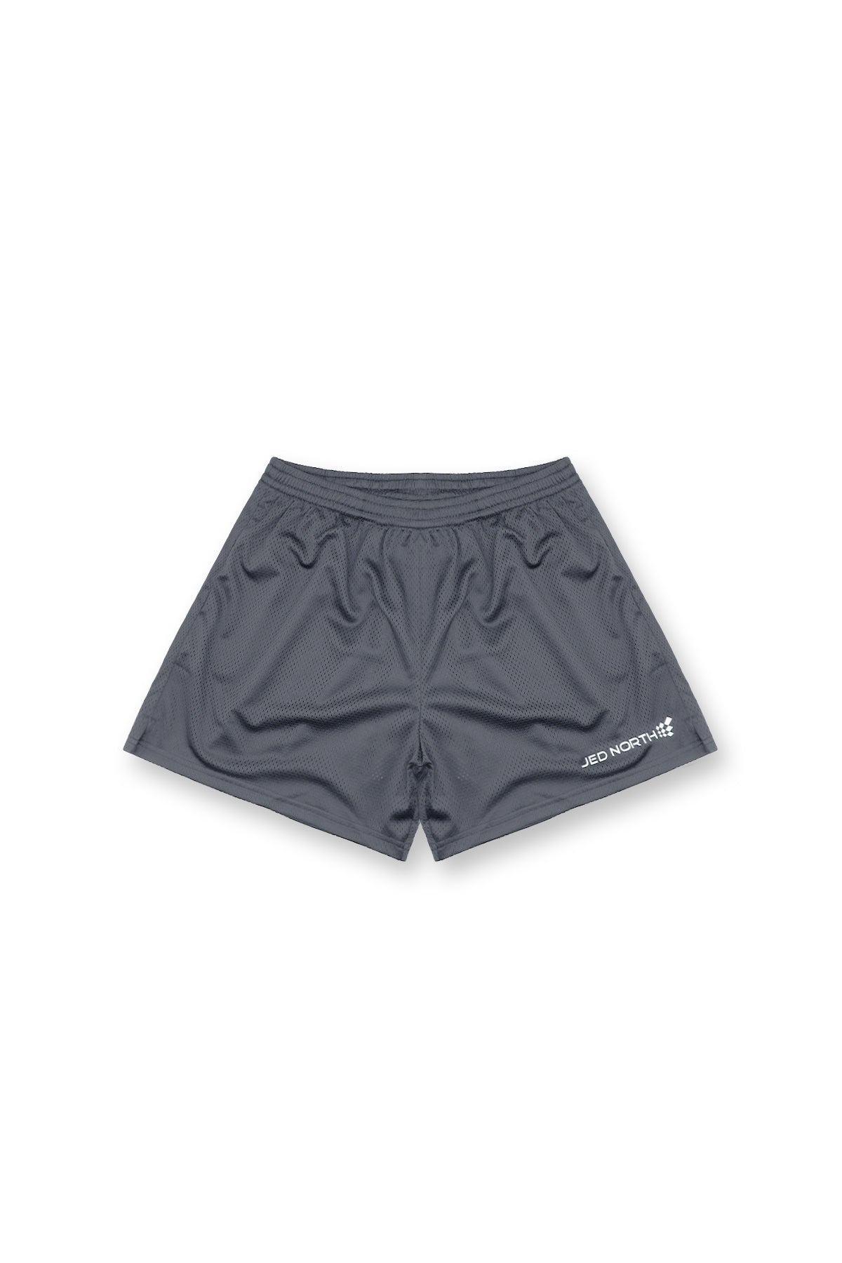Jed North Men's Athletic Mesh Shorts - Storm Gray