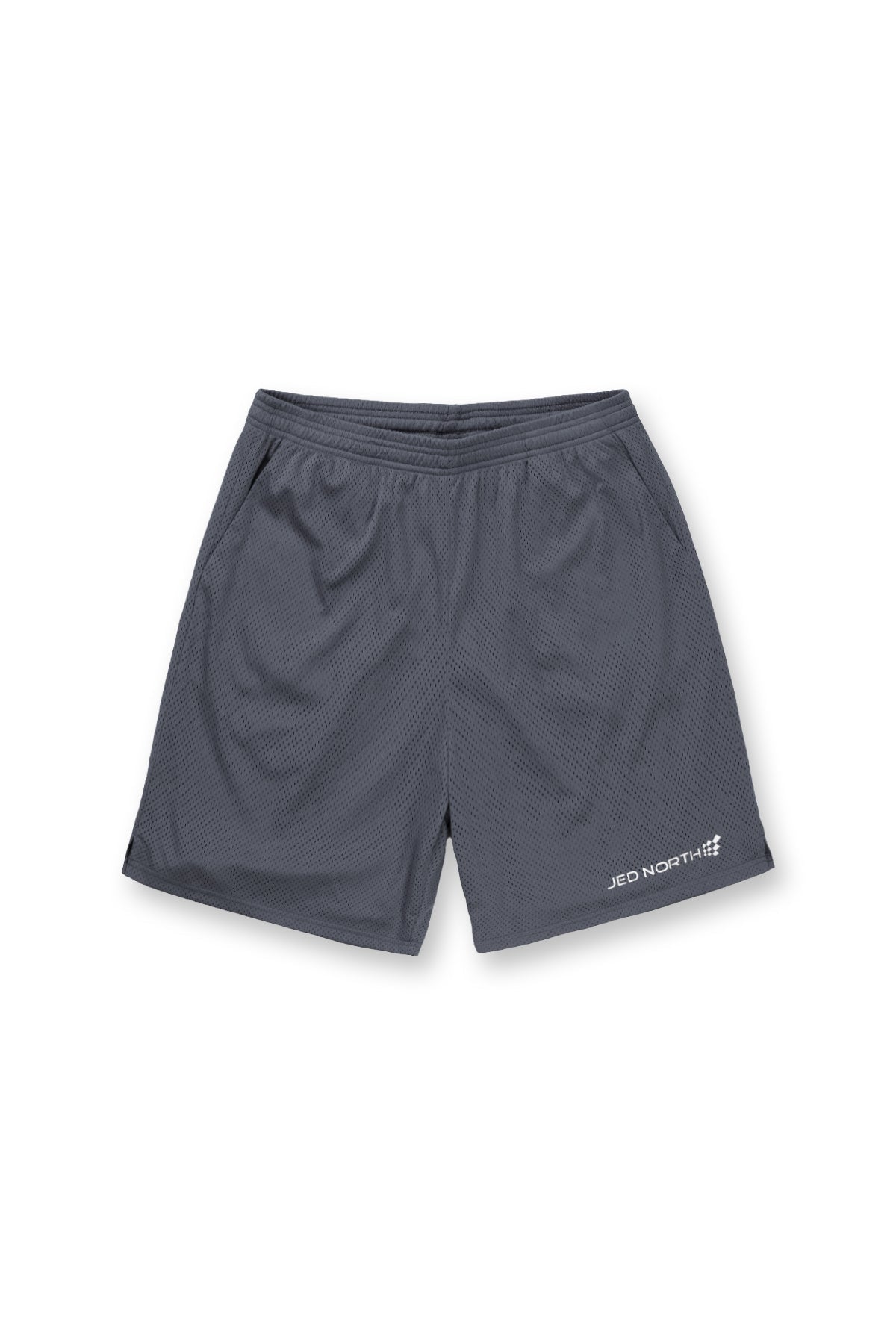 Jed North Men's Athletic Mesh Basketball Shorts - Storm Gray