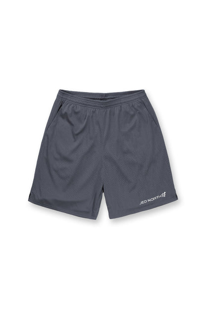 Jed North Men's Athletic Mesh Basketball Shorts - Storm Gray