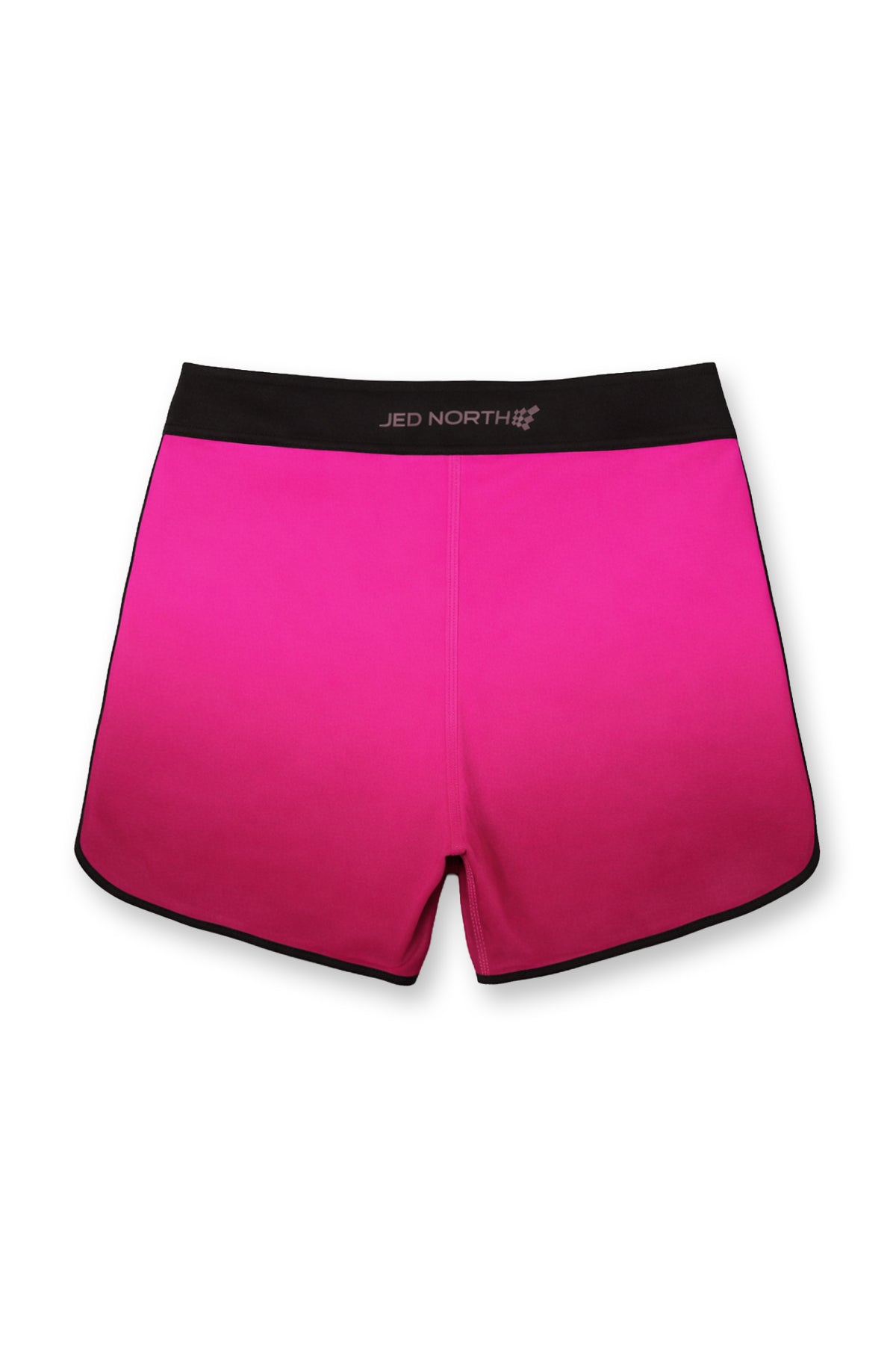 Jed North Men's Men's Physique Board Shorts  - 15" Athlete Cut - Electric Crimson