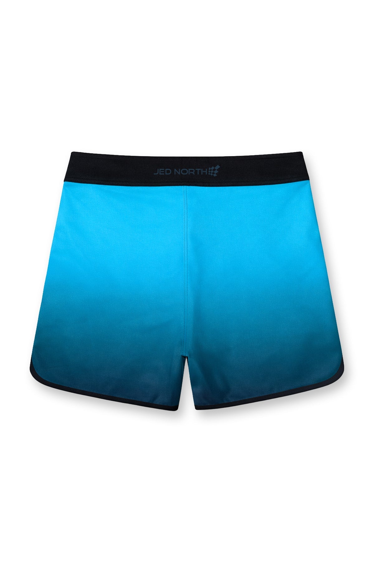 Jed North Men's Men's Physique Board Shorts  - 15" Athlete Cut - Teal Fade