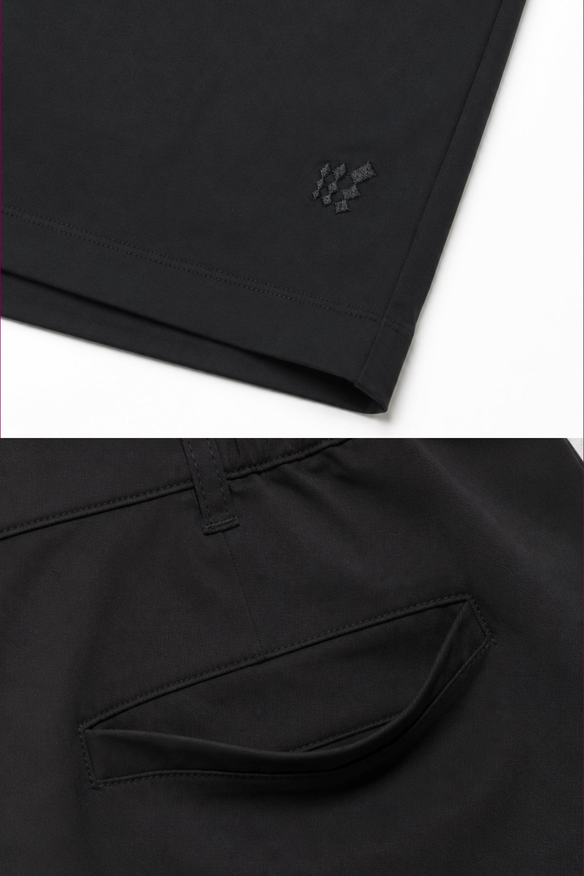 Jed North Men's Flex Waist Chino Shorts - Black