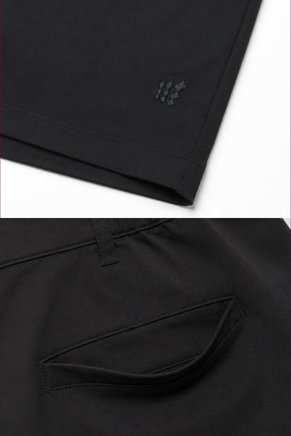 Jed North Men's Flex Waist Chino Shorts - Black