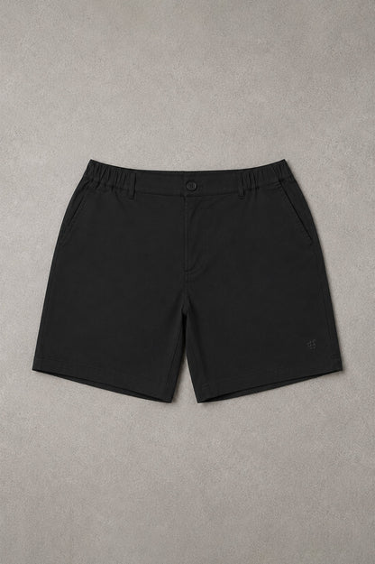 Jed North Men's Flex Waist Chino Shorts - Black