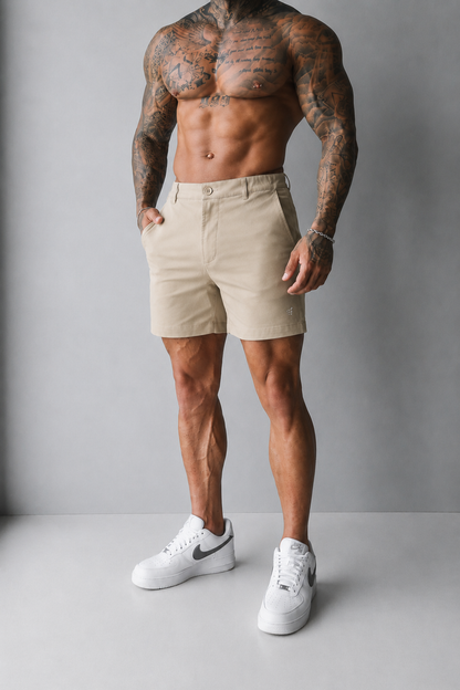 Jed North Men's Flex Waist Chino Shorts - Khaki