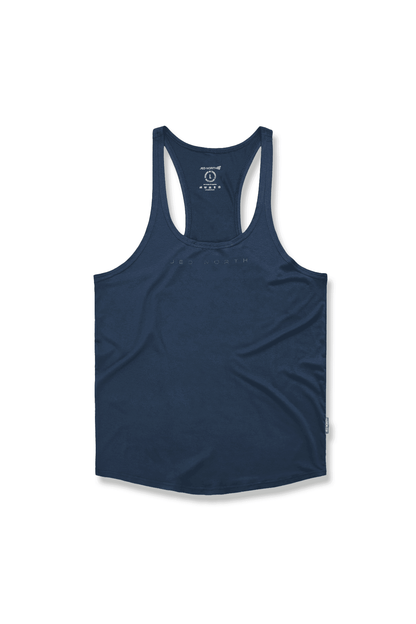 Jed North Men's Classic Bodybuilding Racerback Stringer - Navy