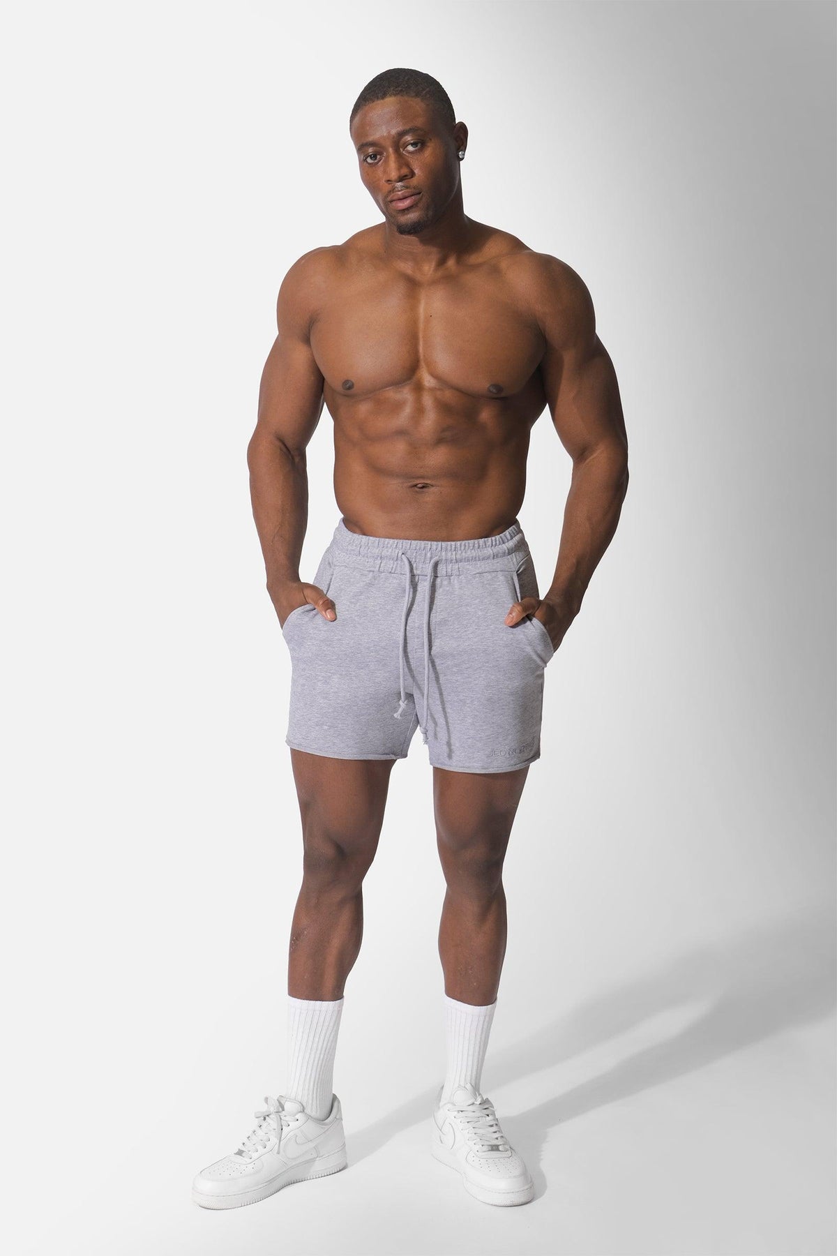 Jed North Men's Motion 5'' Varsity Sweat Shorts - Gray