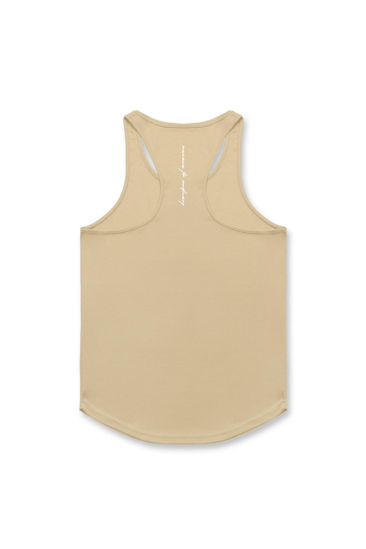 Jed North Men's Fast-Dry Bodybuilding Workout Stringer - Khaki