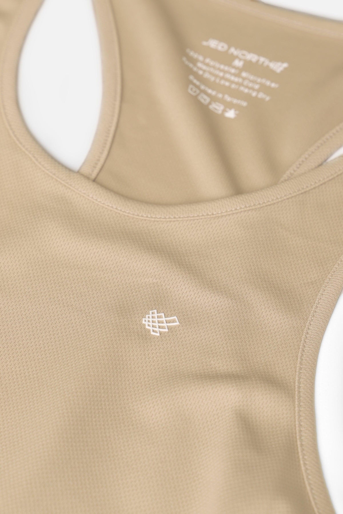 Jed North Men's Fast-Dry Bodybuilding Workout Stringer - Khaki
