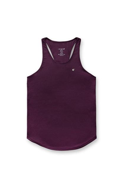 Jed North Men's Fast-Dry Bodybuilding Workout Stringer - Dark Purple