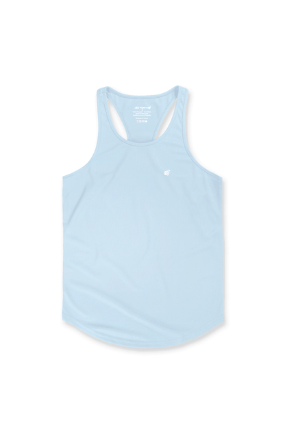 Jed North Men's Fast-Dry Bodybuilding Workout Stringer - Sky Blue