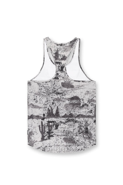 Jed North Men's Graphic Muscle Stringer - Rugged Outlaw