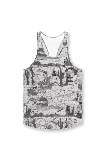 Jed North Men's Graphic Muscle Stringer - Rugged Outlaw