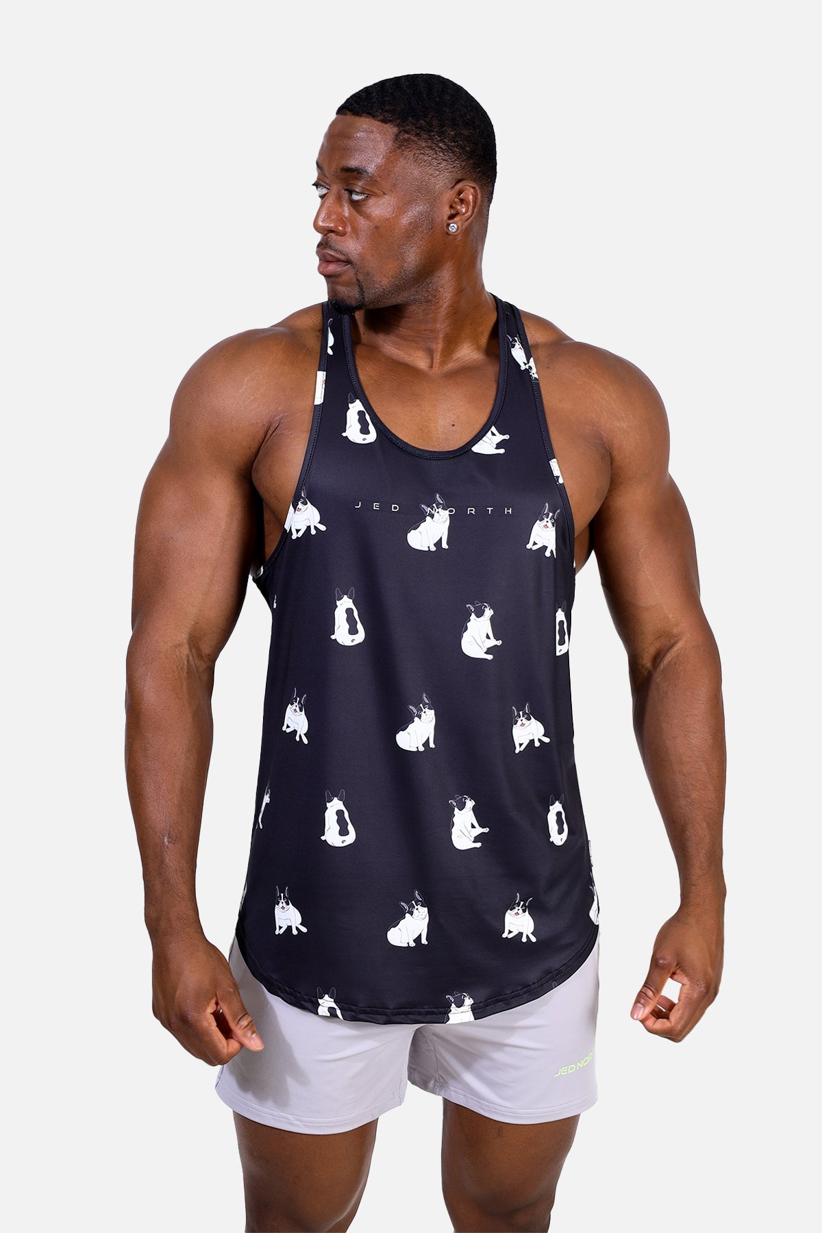 Jed North Men's Graphic Muscle Stringer - Bulldogs