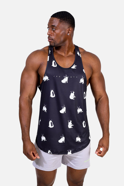 Jed North Men's Graphic Muscle Stringer - Bulldogs