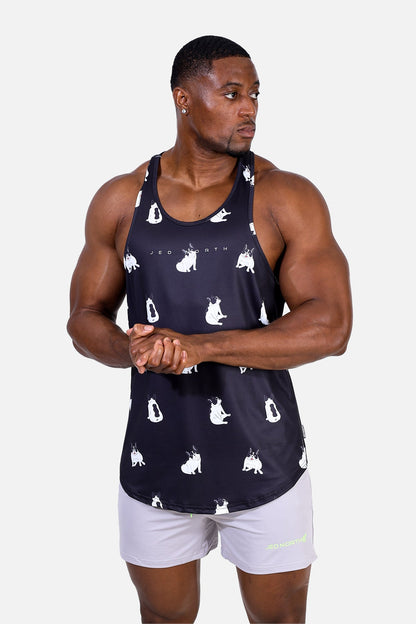 Jed North Men's Graphic Muscle Stringer - Bulldogs