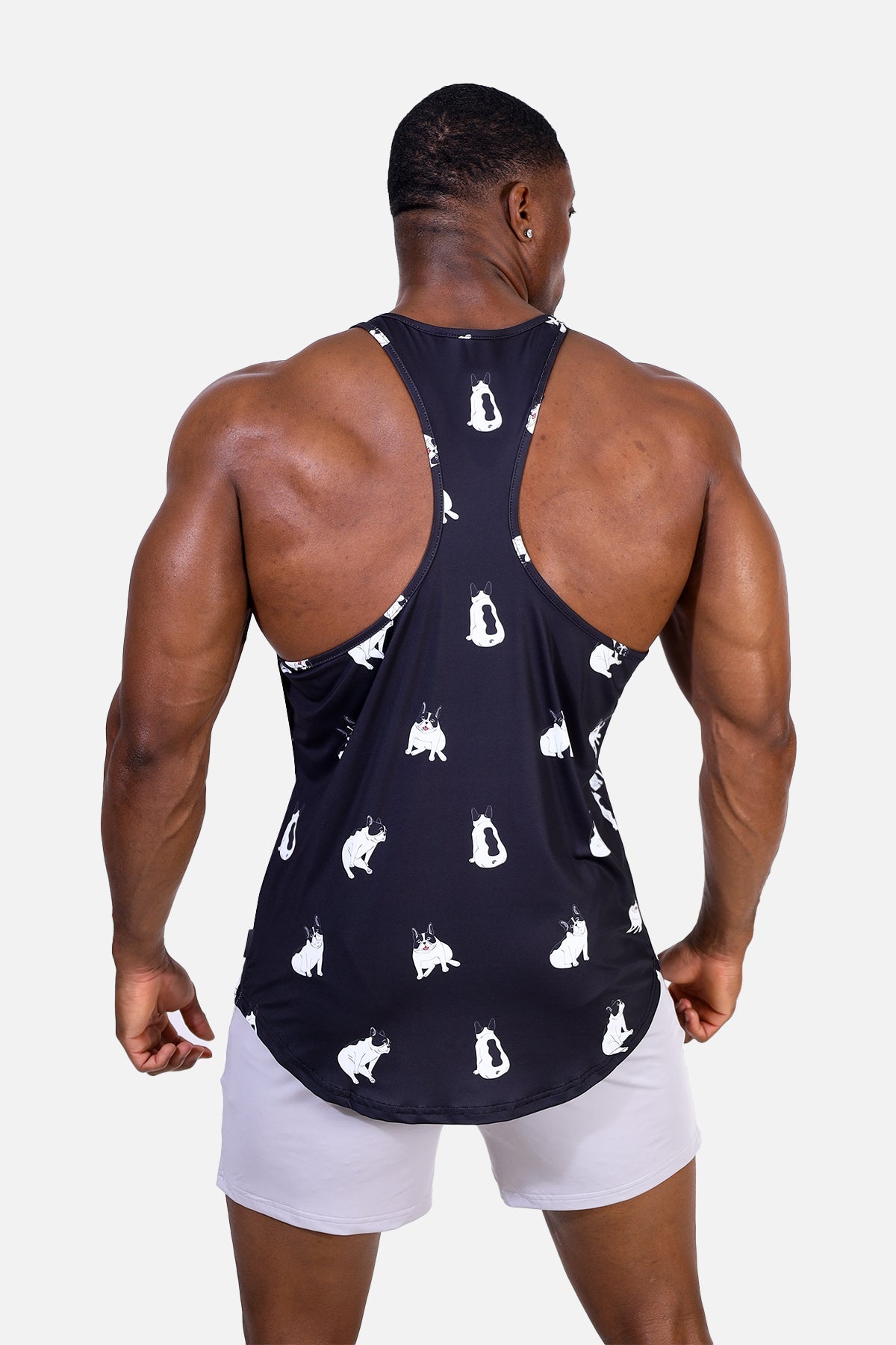 Jed North Men's Graphic Muscle Stringer - Bulldogs