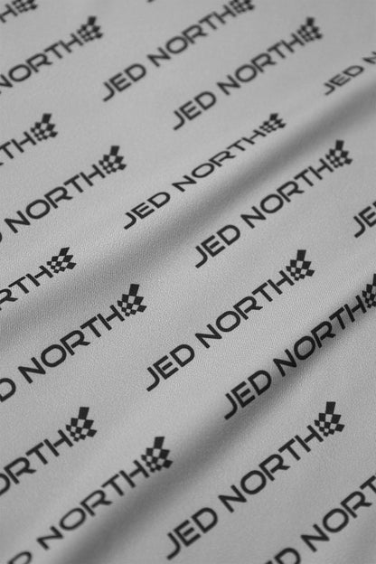 Jed North Men's Graphic Muscle Stringer - Gray JN Logo