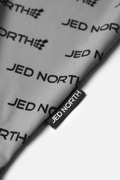 Jed North Men's Graphic Muscle Stringer - Gray JN Logo