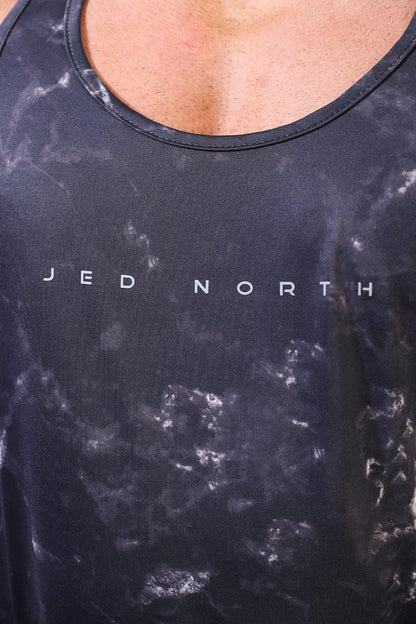 Jed North Men's Graphic Muscle Stringer - Marble
