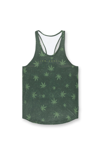 Jed North Men's Graphic Muscle Stringer - 420 Friendly