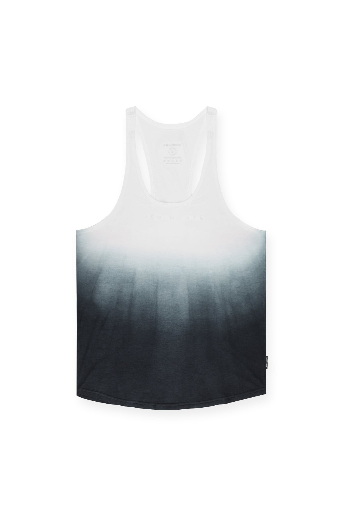Jed North Men's Classic Bodybuilding Racerback Stringer - Black Ombre