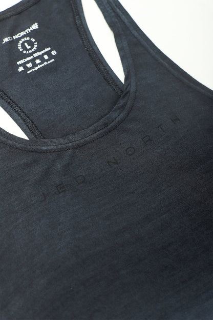 Jed North Men's Classic Bodybuilding Racerback Stringer - Gray Ombre