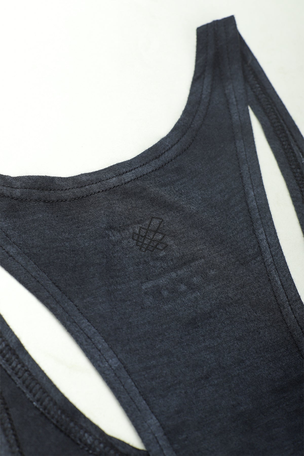 Jed North Men's Classic Bodybuilding Racerback Stringer - Gray Ombre